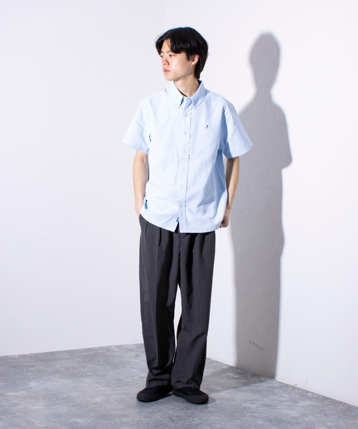 【GEVACO】絲光棉 短袖襯衫
