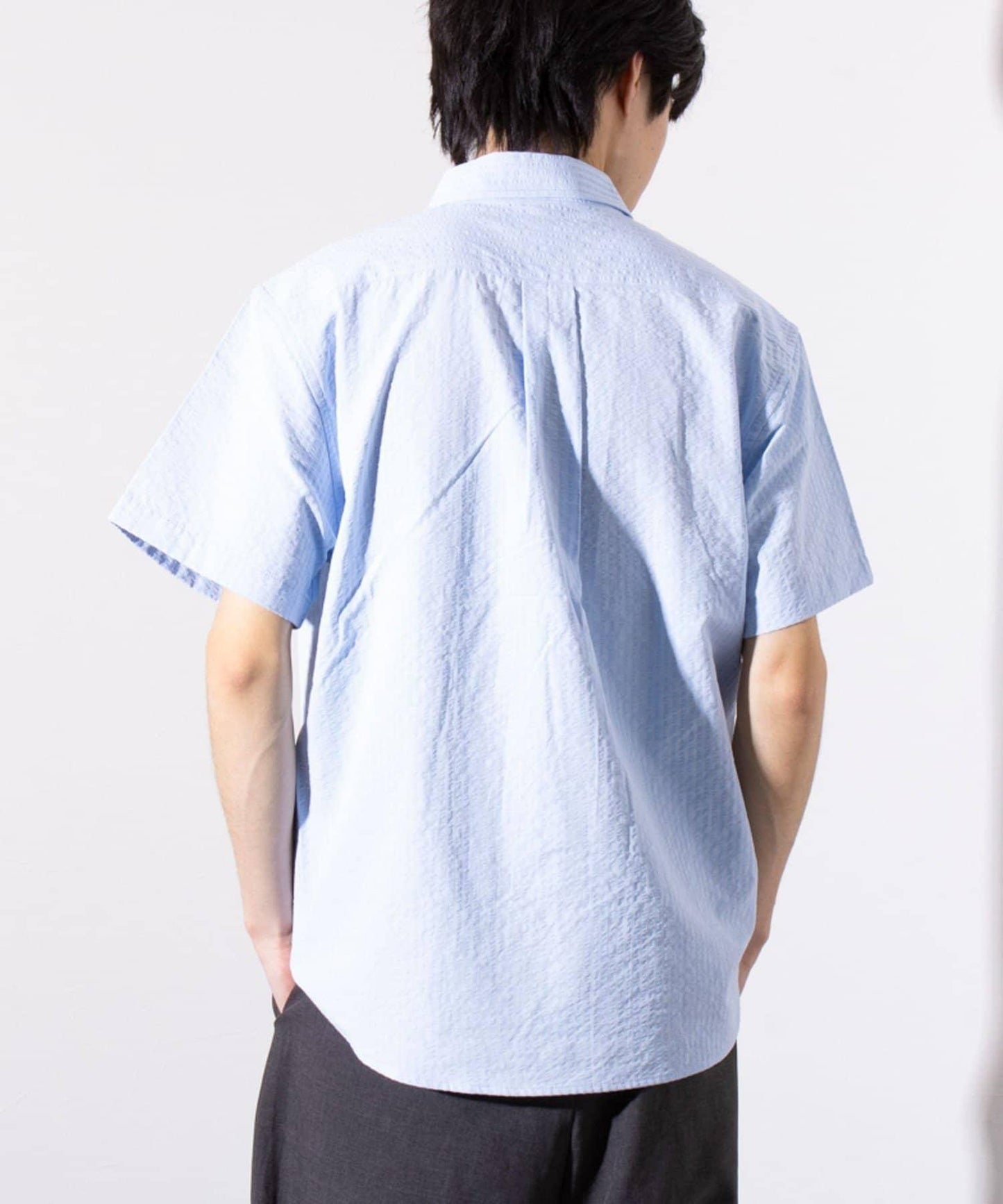 【GEVACO】絲光棉 短袖襯衫