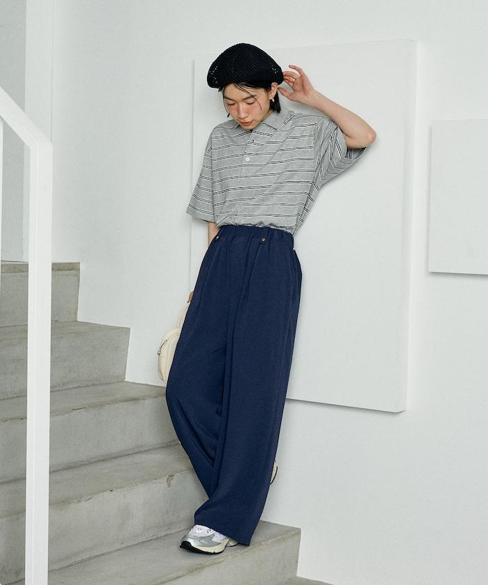 多色條紋Polo衫