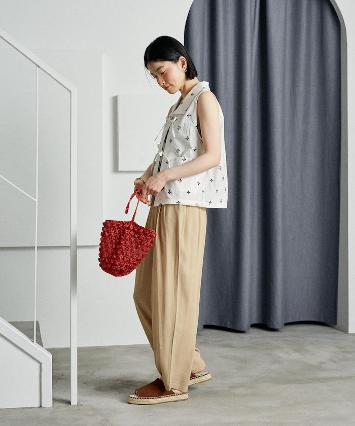 顏色喬策松紗褲/舒適褲