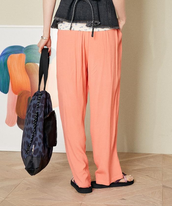 顏色喬策松紗褲/舒適褲