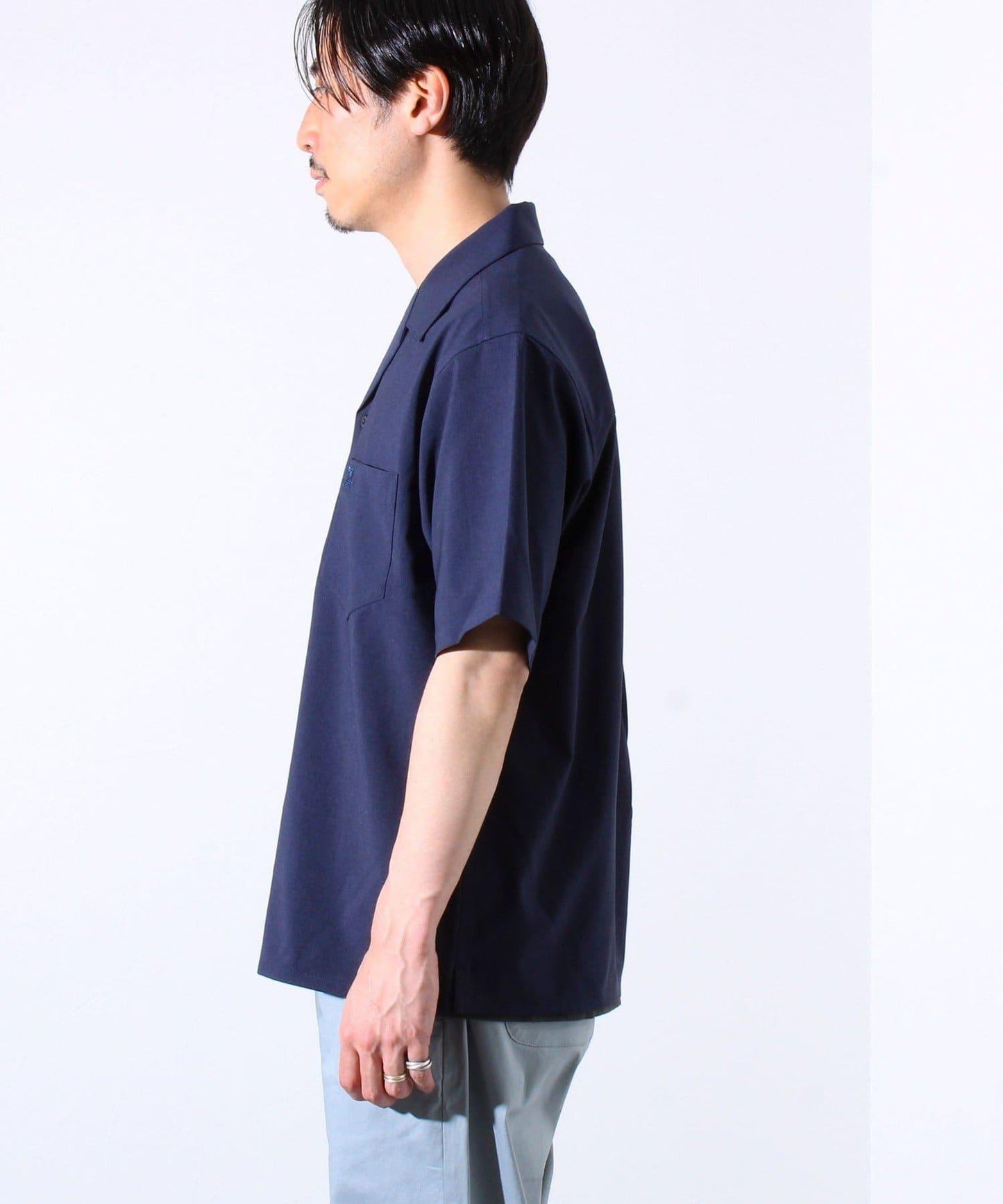 【GLOSTER】法國鬥牛犬刺繡 COOLMAX 開領襯衫