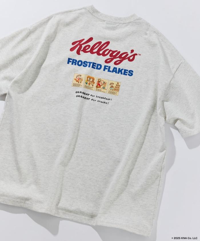 Kellogg's/凱悅 聯名 大尺寸 愛心標誌背部印花 T恤