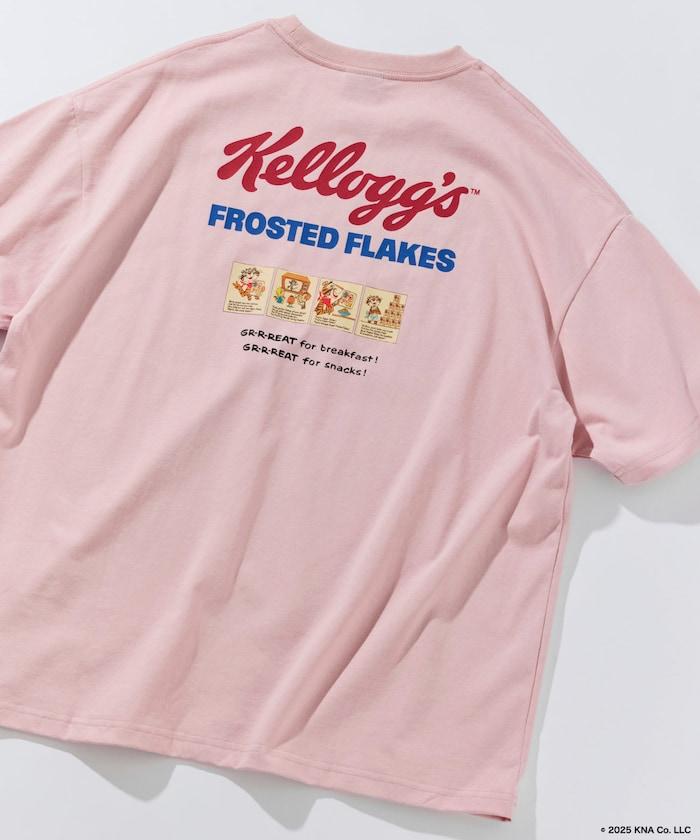 Kellogg's/凱悅 聯名 大尺寸 愛心標誌背部印花 T恤