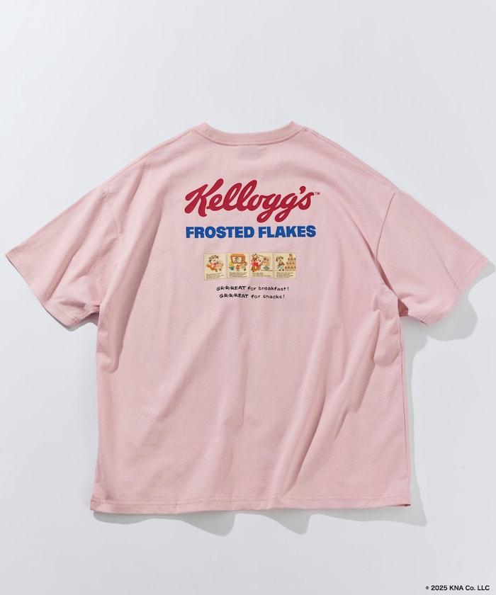 Kellogg's/凱悅 聯名 大尺寸 愛心標誌背部印花 T恤
