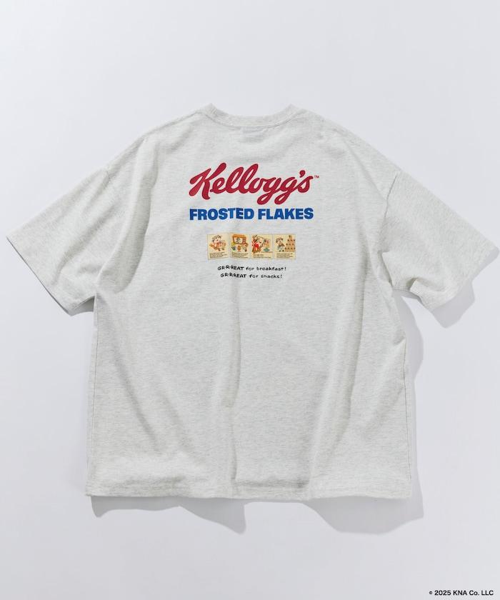 Kellogg's/凱悅 聯名 大尺寸 愛心標誌背部印花 T恤
