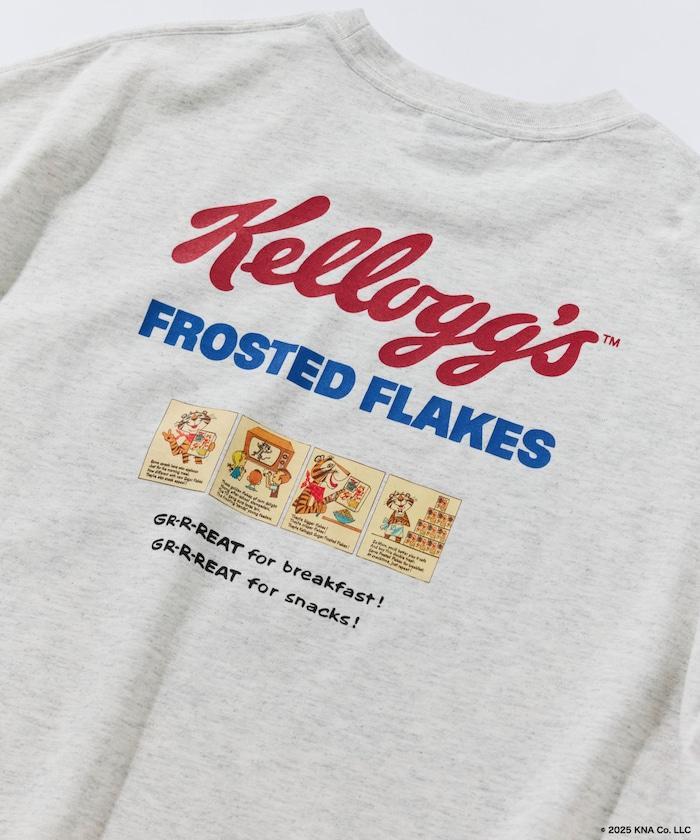 Kellogg's/凱悅 聯名 大尺寸 愛心標誌背部印花 T恤