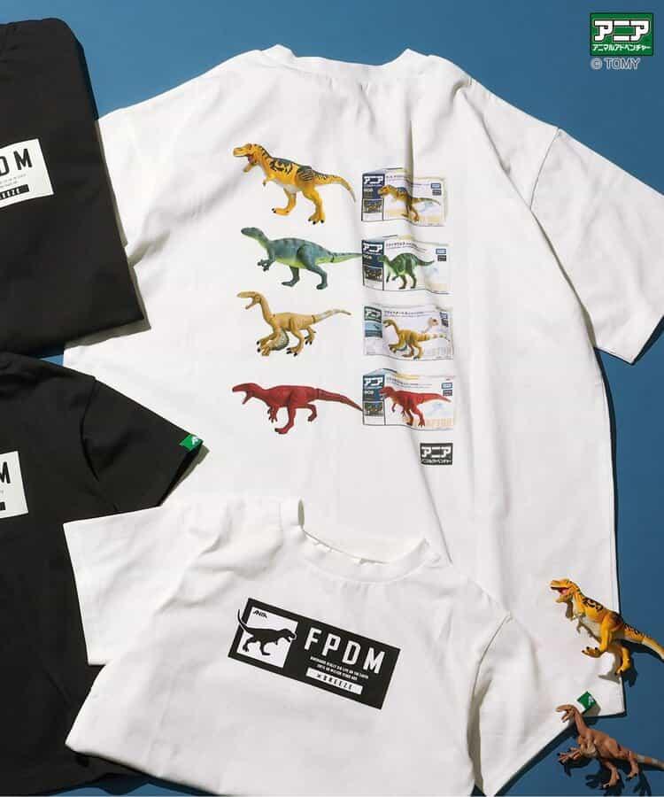 福井縣立恐龍博物館×Ania聯名 恐龍T恤(成人)