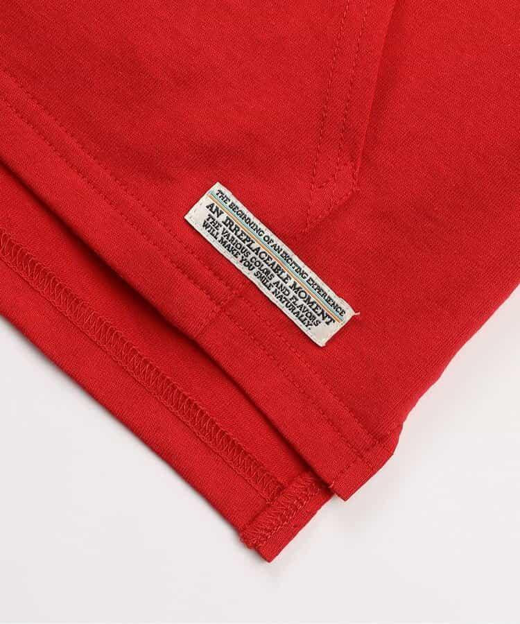 背面印花刺繡T恤