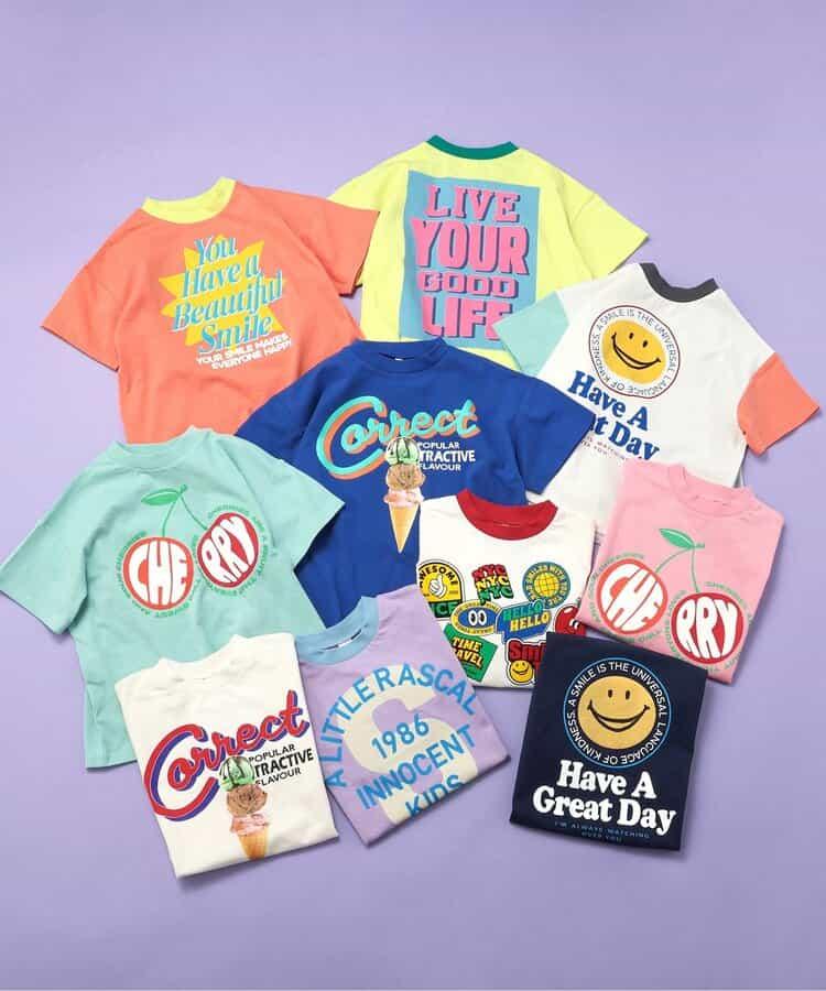 標誌圖案多樣化T恤