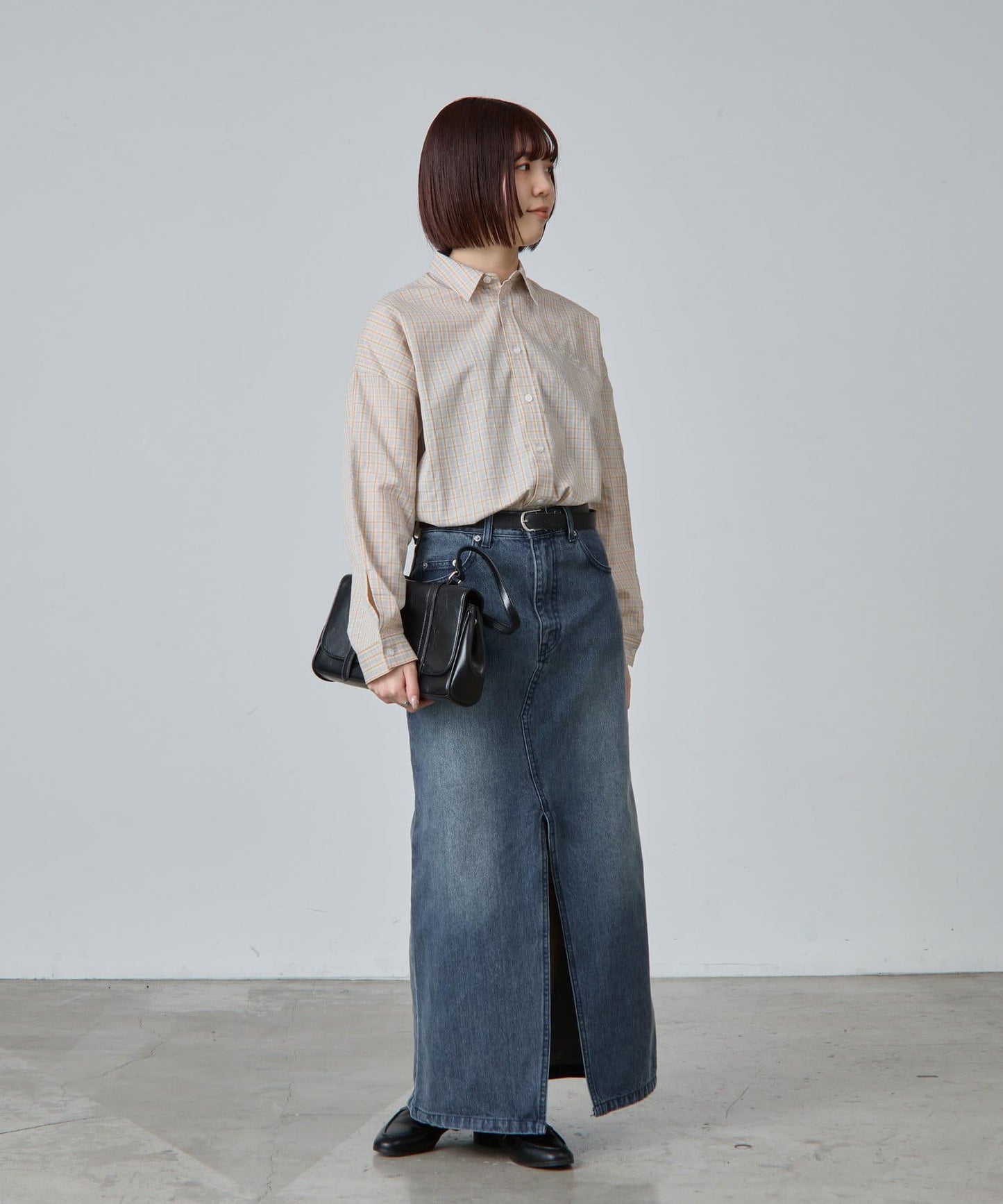 【PIKO企劃】一點刺繡格子襯衫
