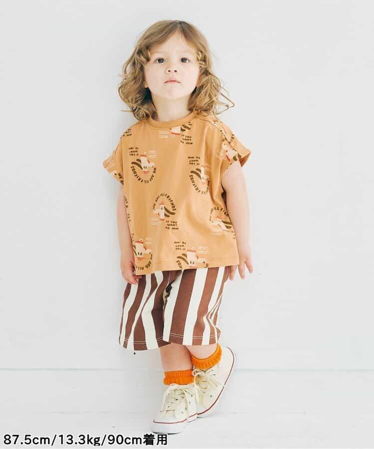 【連衣裙】印花寬鬆無袖彈力T恤_可搭配套裝