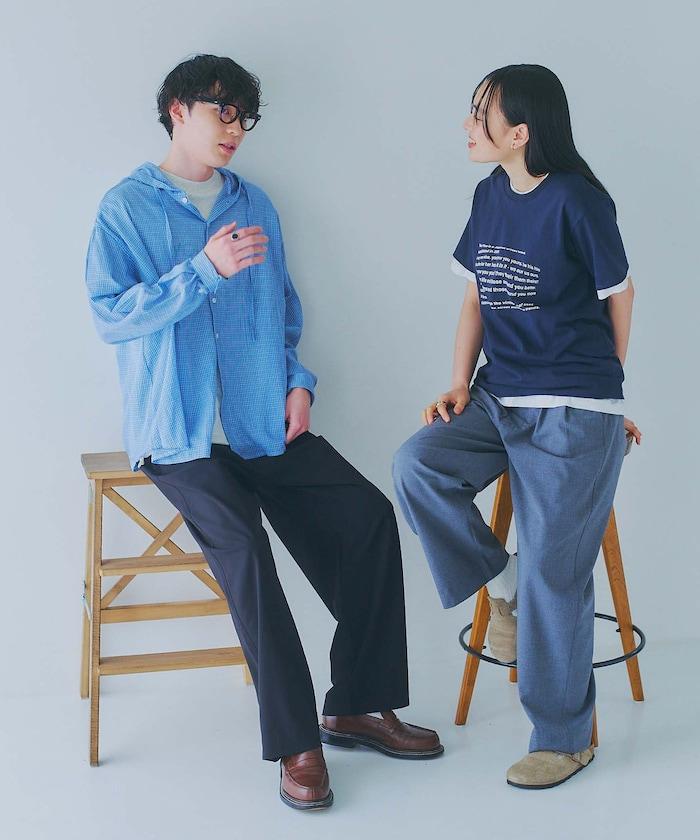 你的一點標誌 氣球剪影 寬鬆西褲