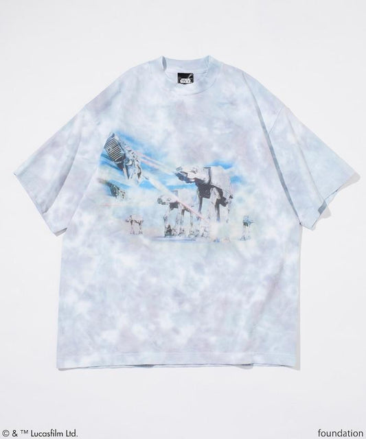 星球大戰 EP5 ATAT 圖案染T恤