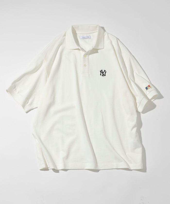 MLB Major League Baseball 單標誌 短袖 Polo衫