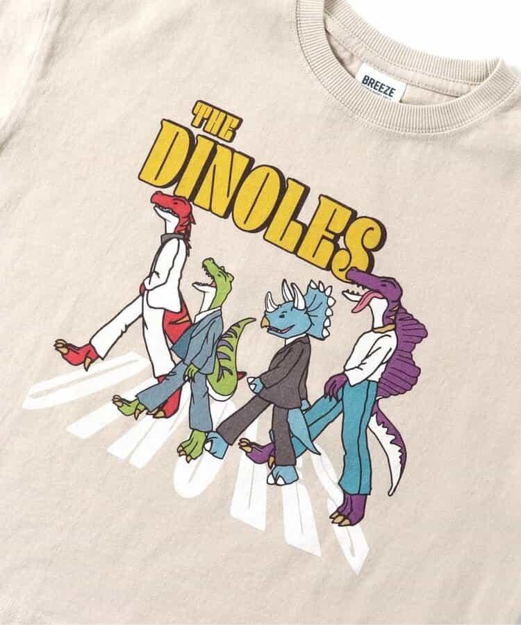 恐龍圖案短袖T恤