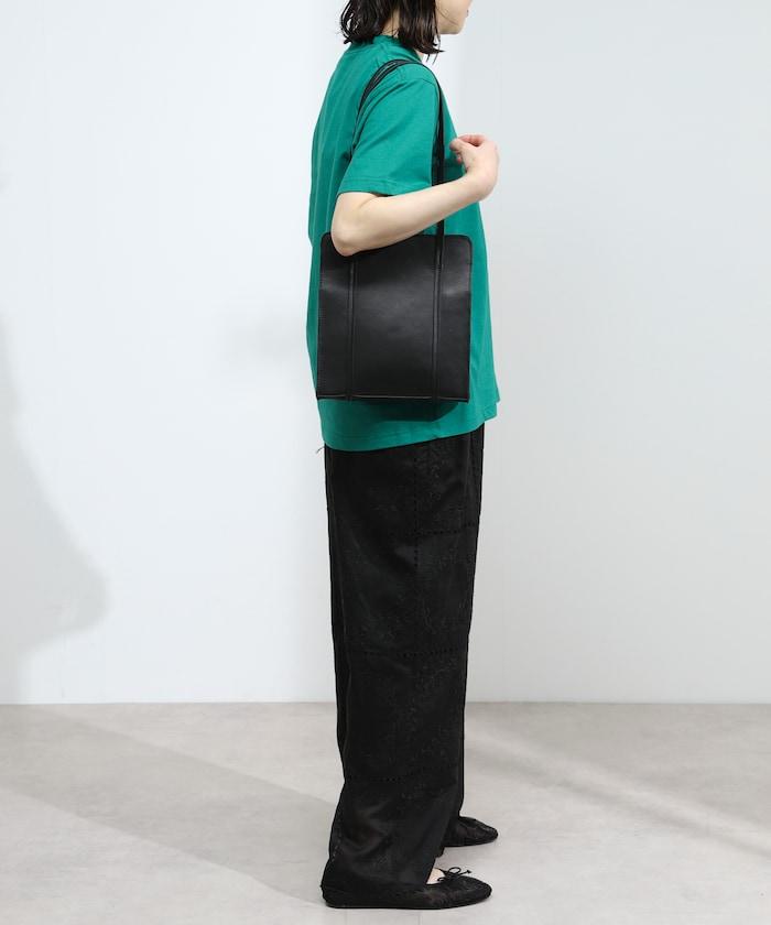 有機棉 心形 標誌刺繡T恤 / 圓領 單點標誌 刺繡短袖T恤