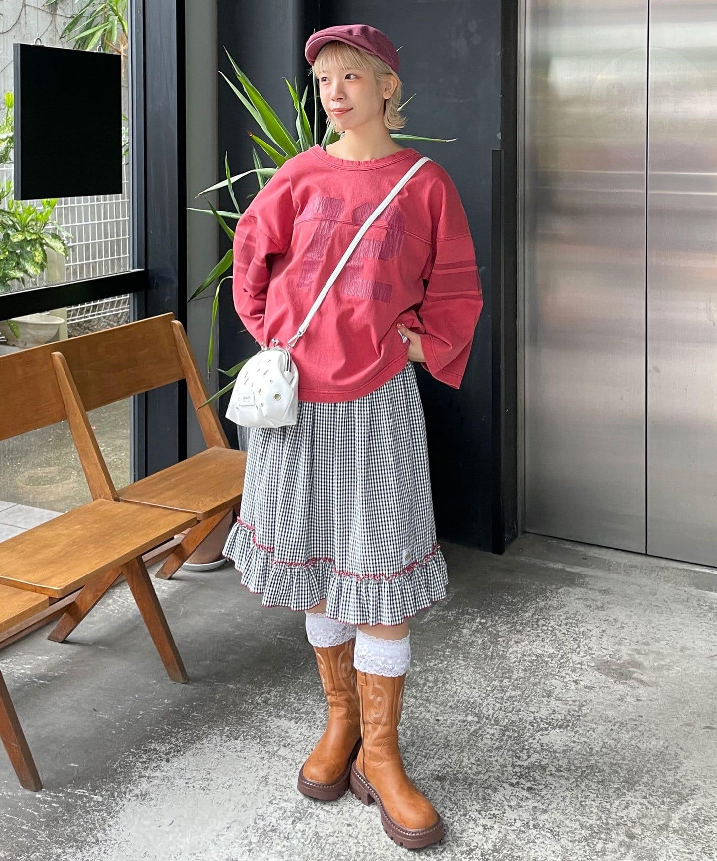 5/1(星期四)10:00開始【HELLO.SANFRANCISCO/你好,舊金山】2WAY收褶束腰連衣裙吊帶裙