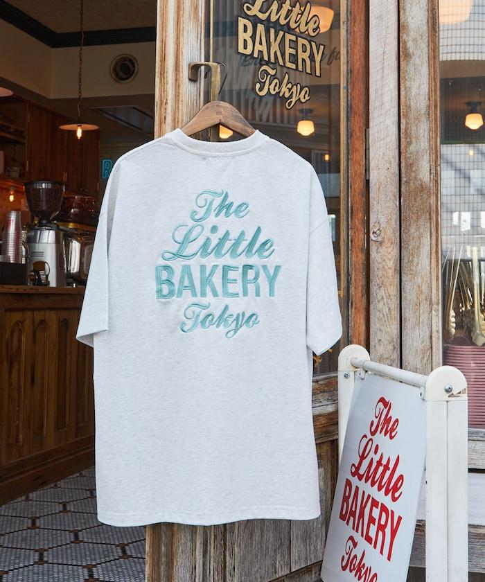 The Little BAKERY Tokyo 徽標 刺繡 短袖 T恤