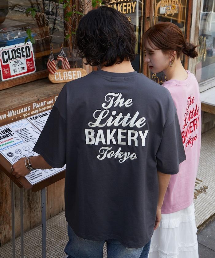 The Little BAKERY Tokyo 徽標 刺繡 短袖 T恤