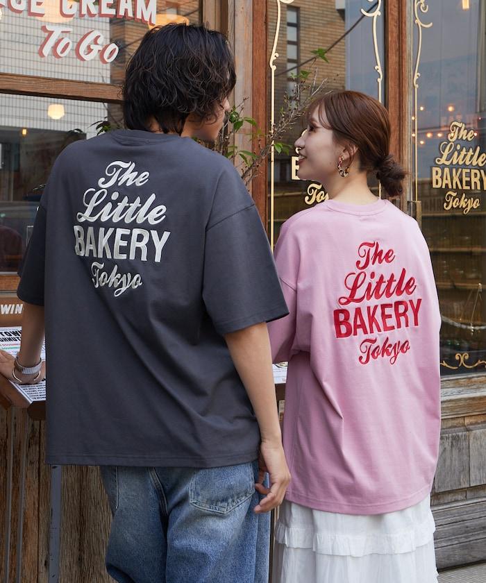 The Little BAKERY Tokyo 徽標 刺繡 短袖 T恤