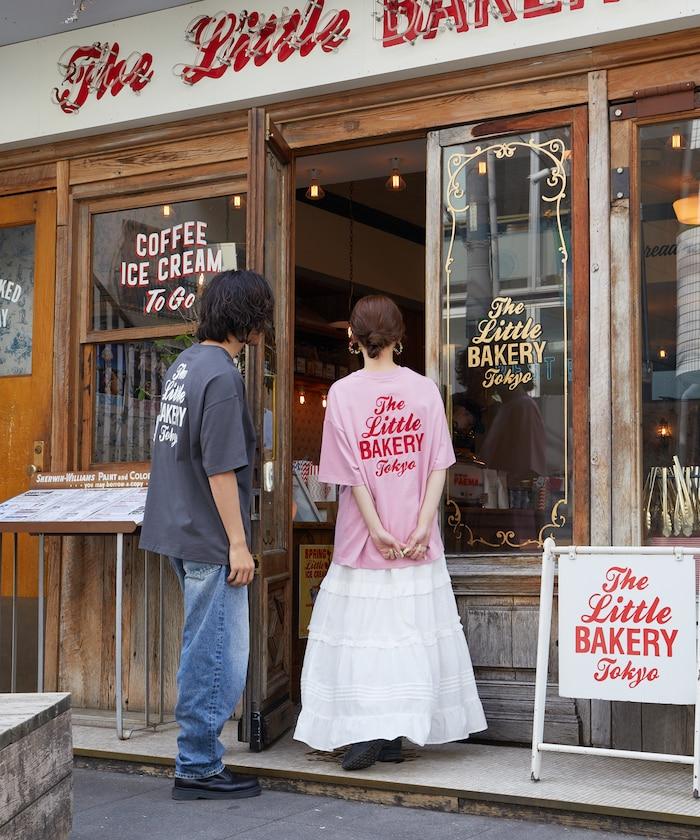 The Little BAKERY Tokyo 徽標 刺繡 短袖 T恤