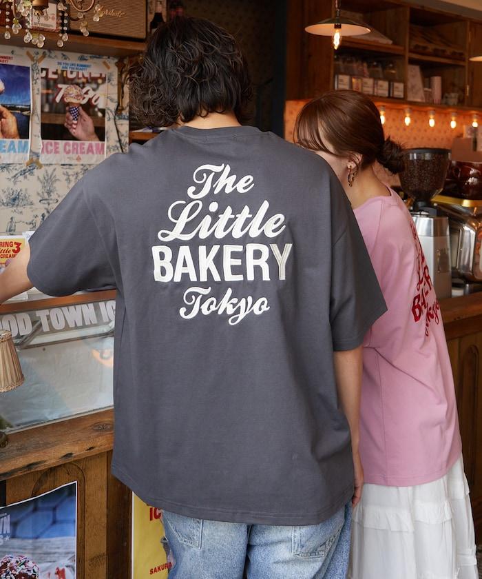 The Little BAKERY Tokyo 徽標 刺繡 短袖 T恤