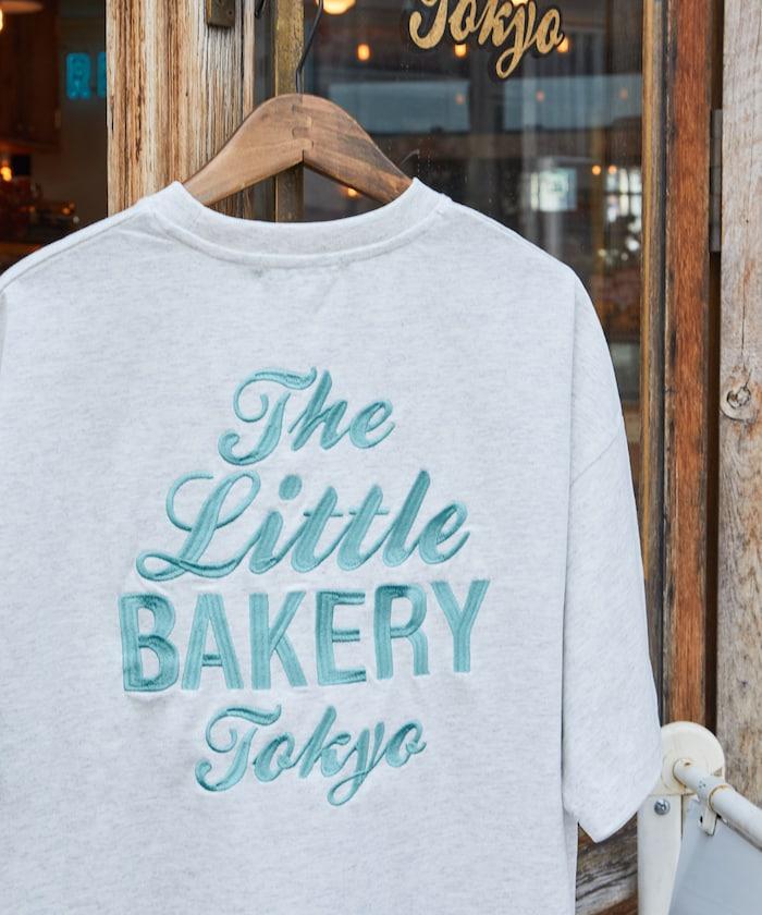 The Little BAKERY Tokyo 徽標 刺繡 短袖 T恤