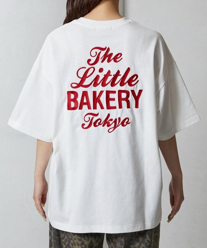 The Little BAKERY Tokyo 徽標 刺繡 短袖 T恤