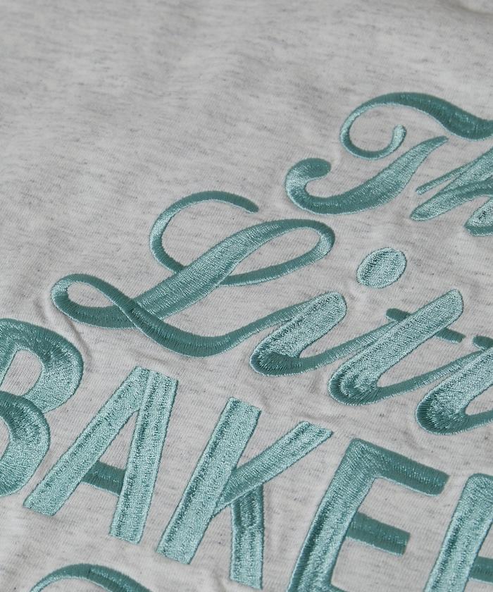 The Little BAKERY Tokyo 徽標 刺繡 短袖 T恤