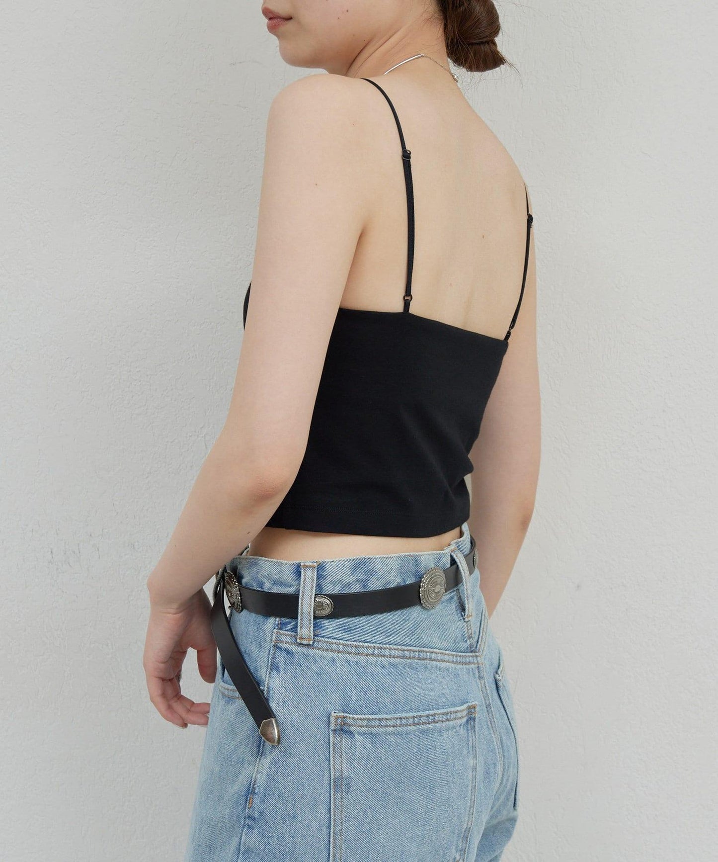 【La nature linge】短款熊圖案吊帶背心