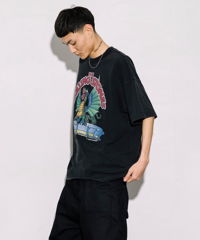 滾石樂隊 前胸印花 圓領 T恤