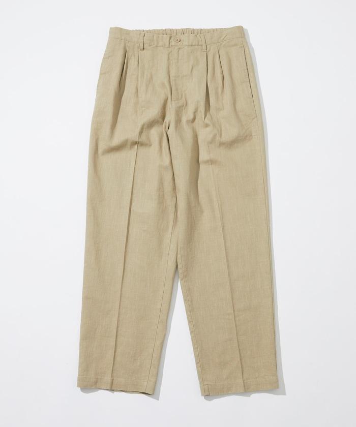 亞麻棉輕便休閒褲