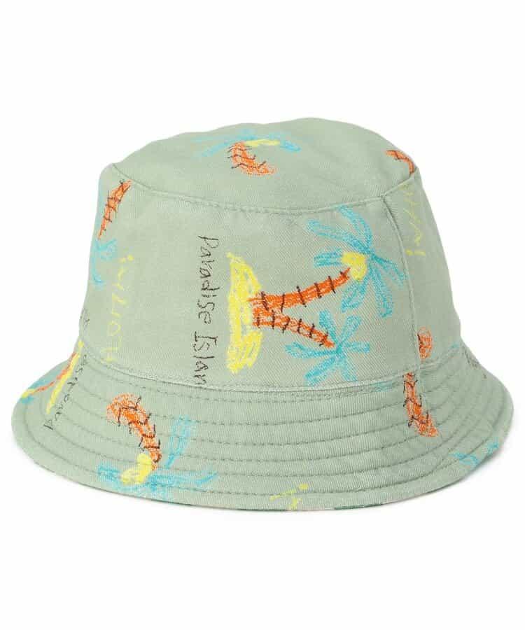 夏季風格印花可反轉帽