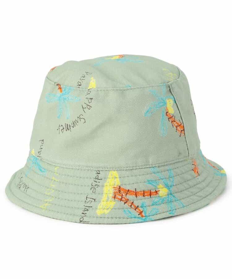 夏季風格印花可反轉帽