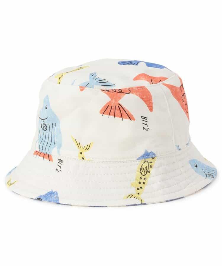 夏季風格印花可反轉帽