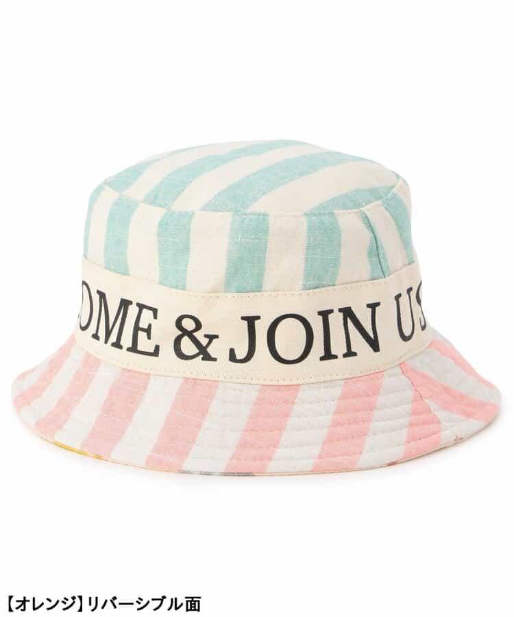 夏季風格印花可反轉帽