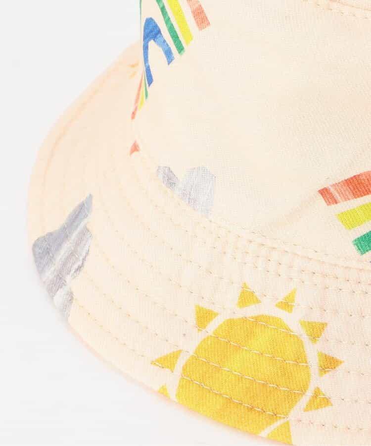 夏季風格印花可反轉帽