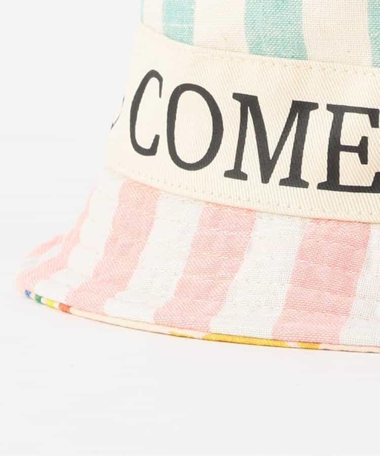 夏季風格印花可反轉帽