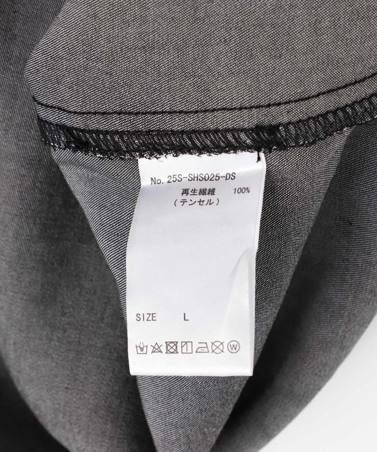 TENCEL開襟短袖襯衫