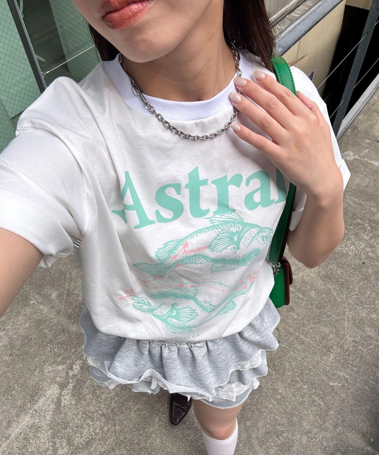 星座印花T恤