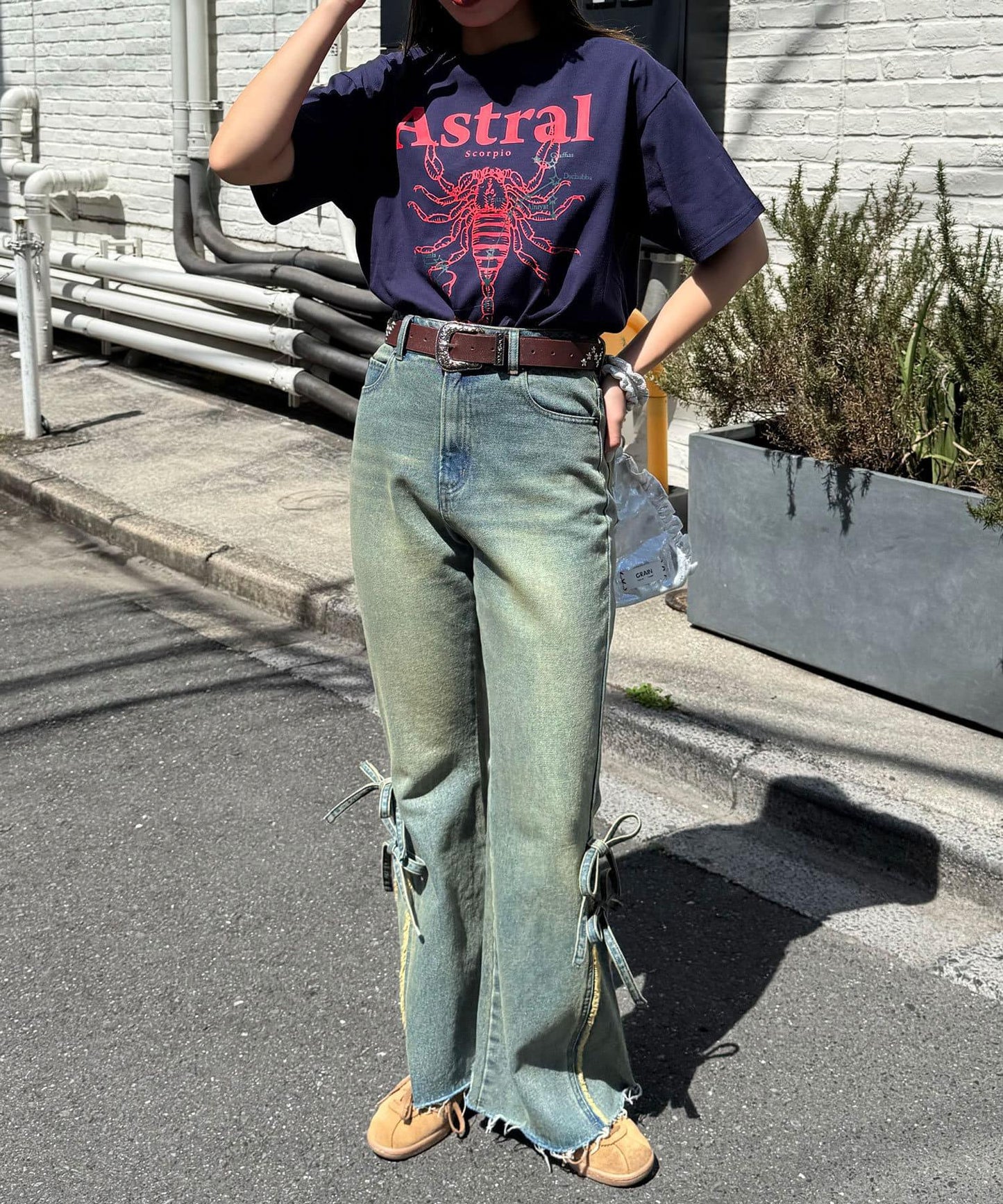 星座印花T恤