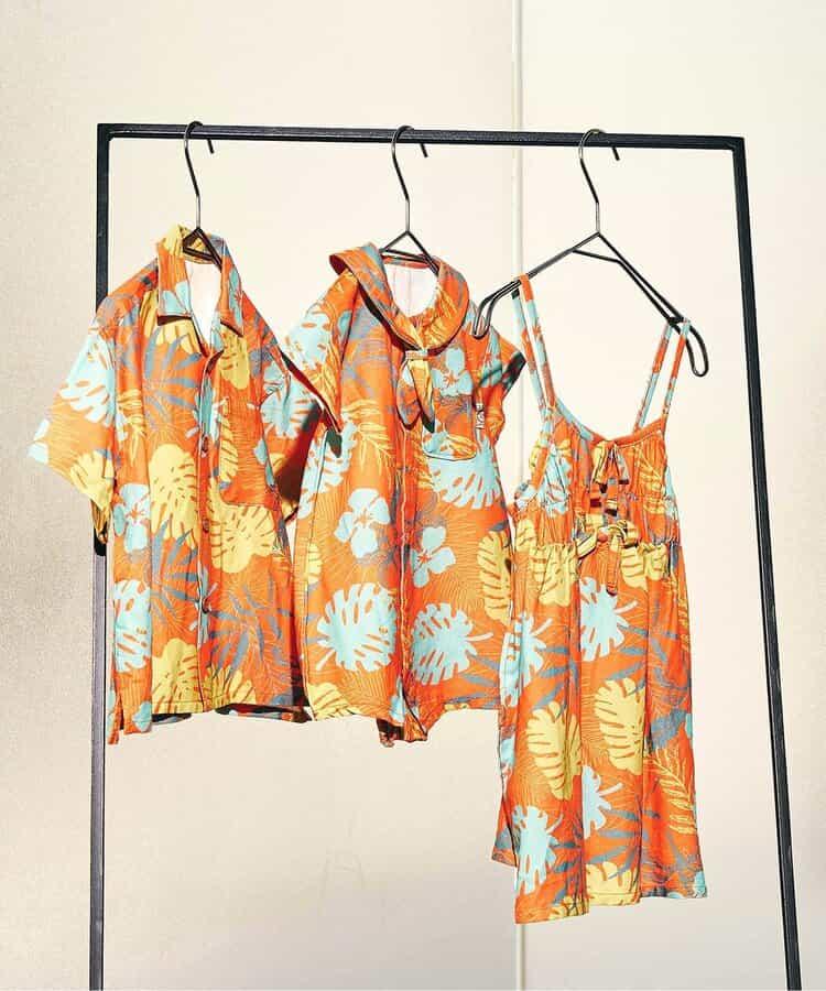 【連衣裙】夏威夷風連衣裙