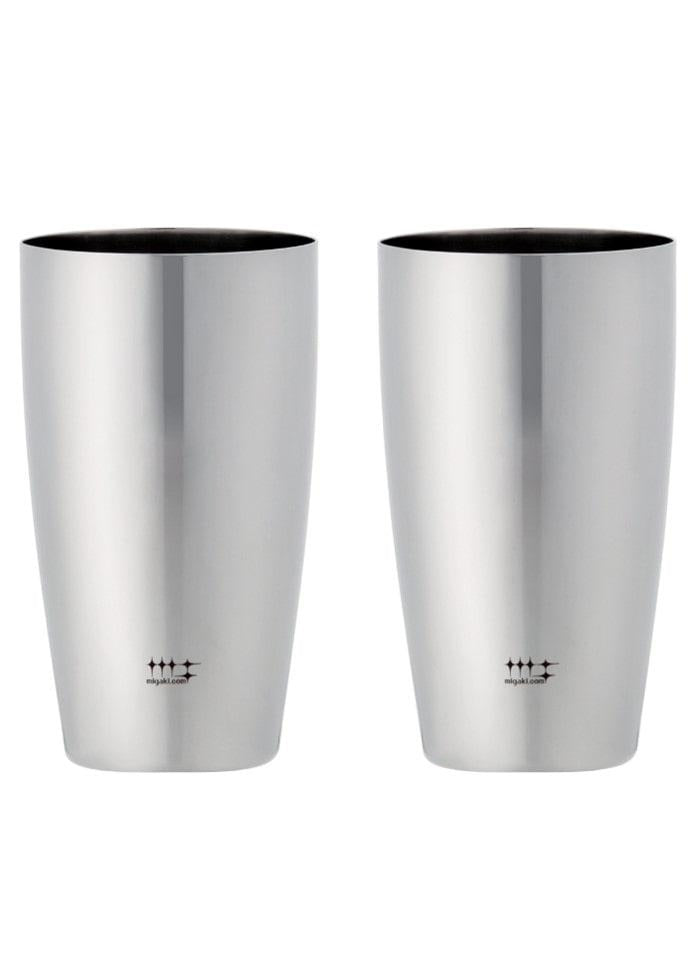 【磨砂工房辛基門】啤酒杯2只裝(黑盒裝)