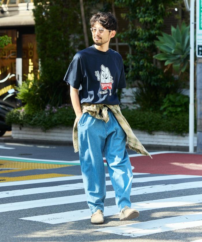 小鳥圖案T恤-日本款/黑白-T-3-日本款