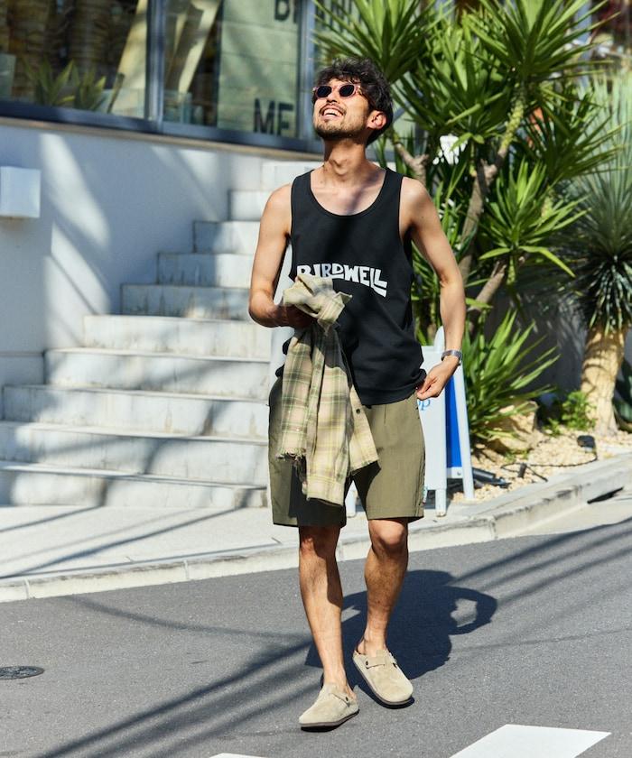 字標圖案背心-日本款/黑白-T-4-日本款