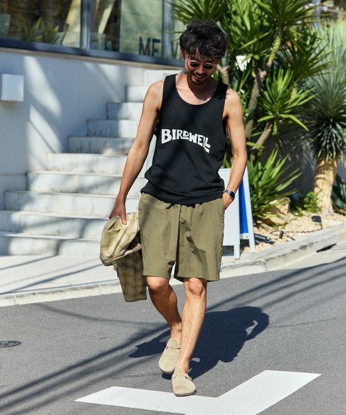 字標圖案背心-日本款/黑白-T-4-日本款