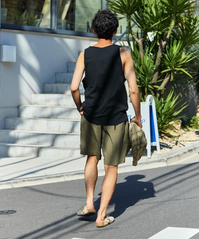 字標圖案背心-日本款/黑白-T-4-日本款