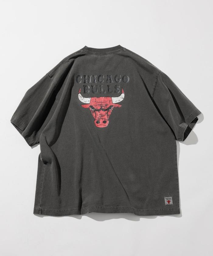 NBA 聯名水印隊標印花 圓領T恤