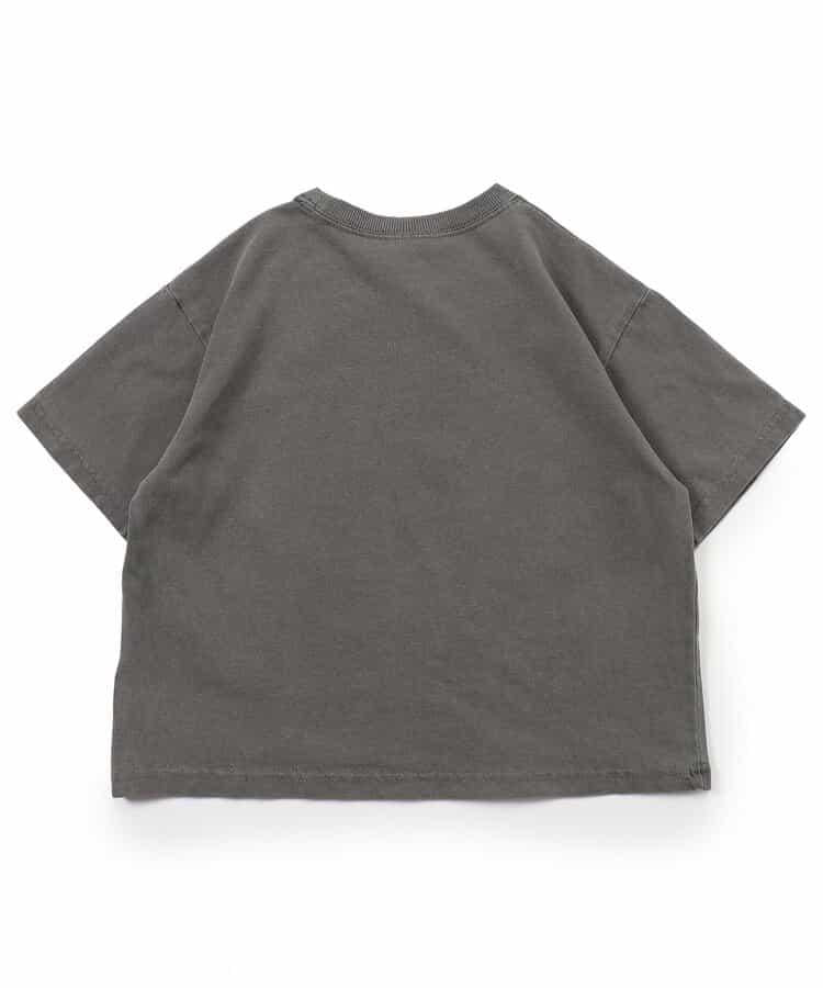 顏料印花短袖襯衫